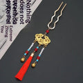 Pearl Hair Comb Women Hanfu Cheongsam Side Hairpin Ancient Tasseled Zpaxo A3