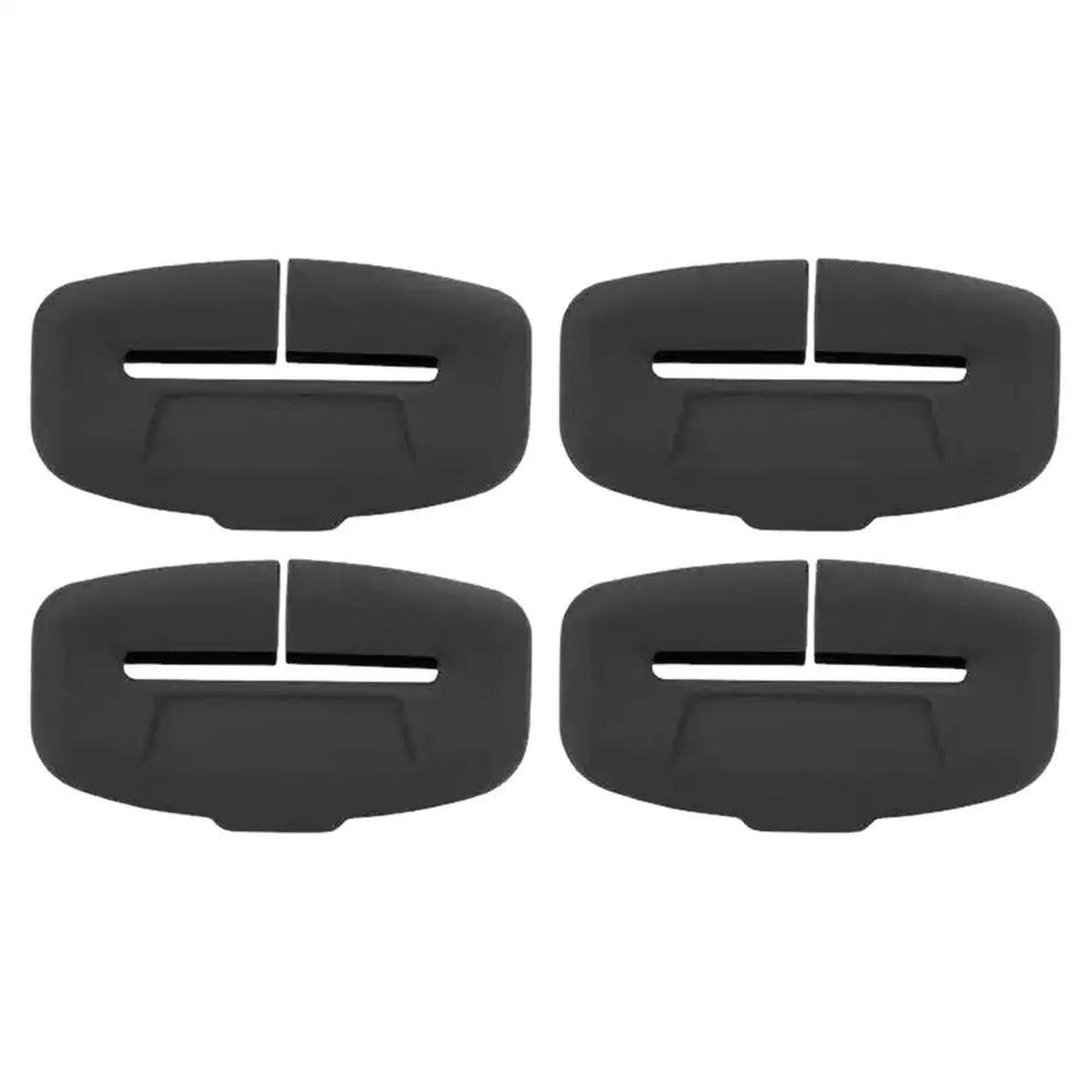 Car Seat Belt Buckle Cover 4 Silicone Anti Scratch Protector Reusable