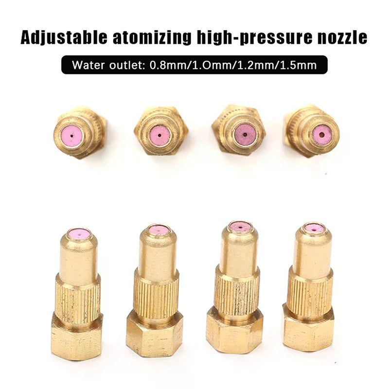 Agricultural Irrigation Nozzle 16*41*8MM Adjustable Pottery Nozzle High Quality Pottery Adjustable Spray Effortless Installation Zpaxo