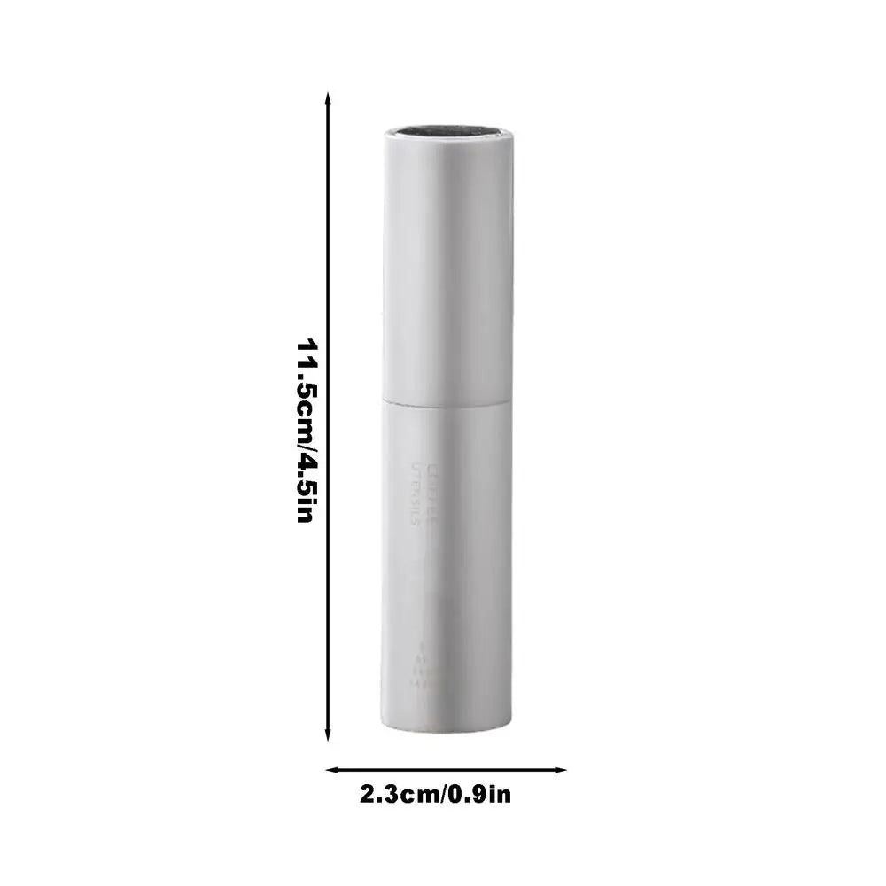 Fine Powder Spray Bottle Coffee Bean Grinder Refillable Perfume Zpaxo Silver
