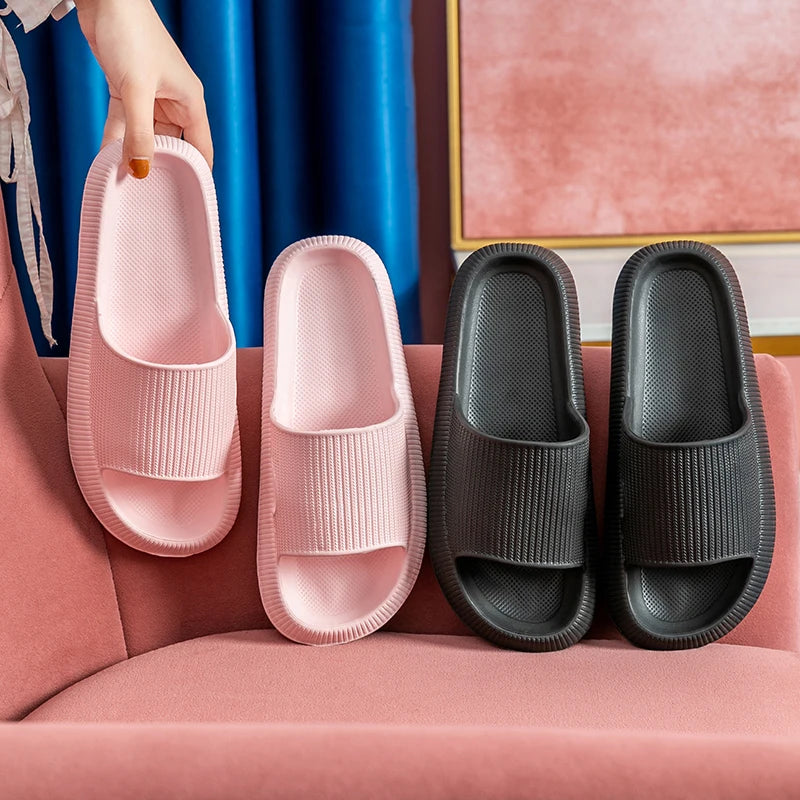 High-quality Outdoor Men's Thick-soled Indoor Slippers Women's