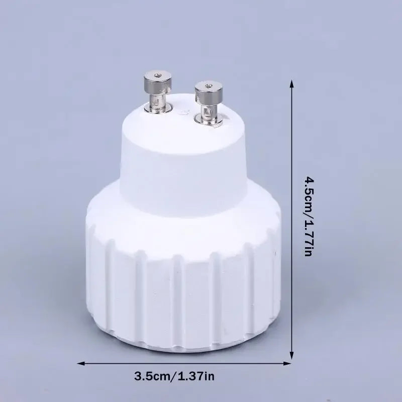 GU10 Gu10-Gu10 CFL LED Spotlight Socket Extender Lamp Bub Base Holder Zpaxo