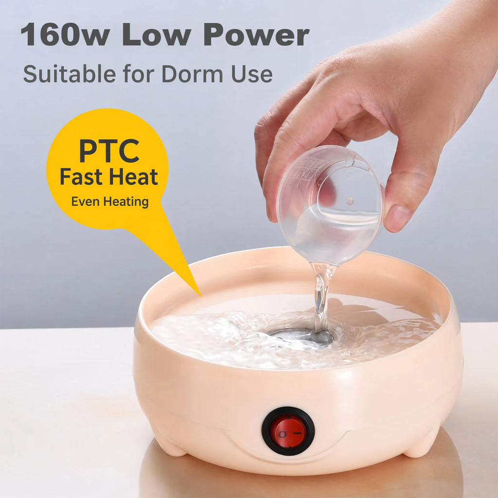 160W 220V Anti-dry-burning Egg Steamer Automatic Power-off Zpaxo