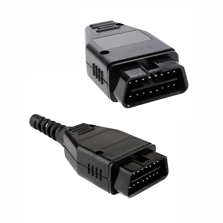 OBD2 Connector Shell Universal 16-Pin Connection Male OBD Diagnostic