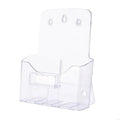 Elegant See Through Acrylic File Stand Neat Desktop Arrangement