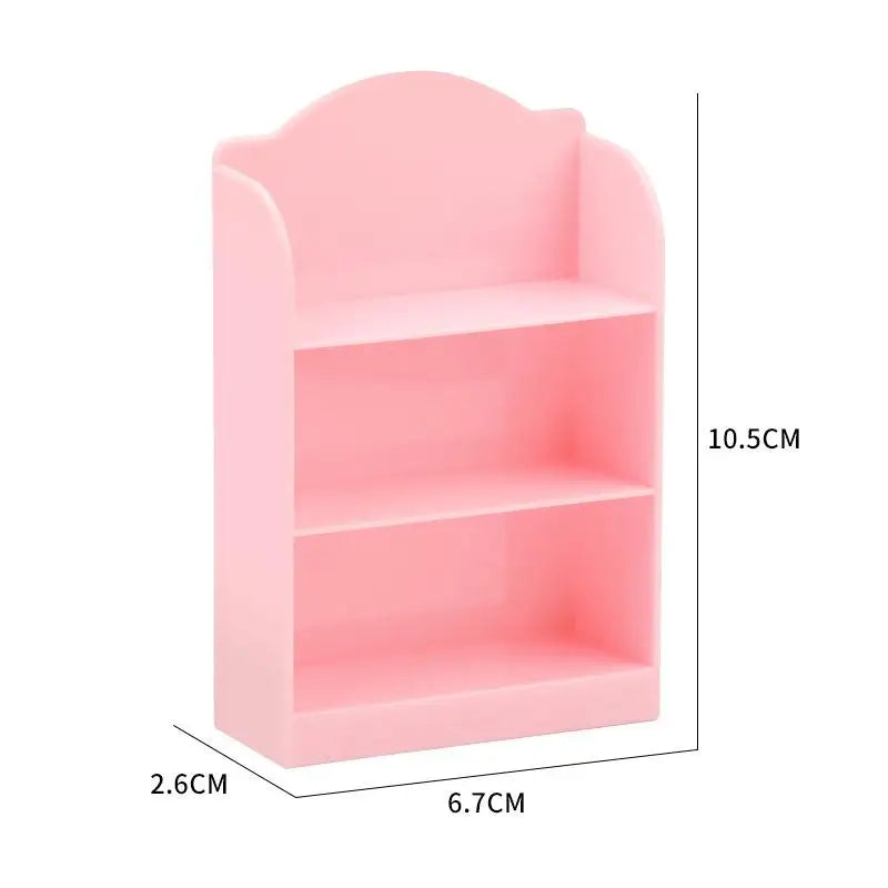 1 12 Dollhouse Miniature Supermarket Shelf Display Stand Storage Rack Zpaxo Pink