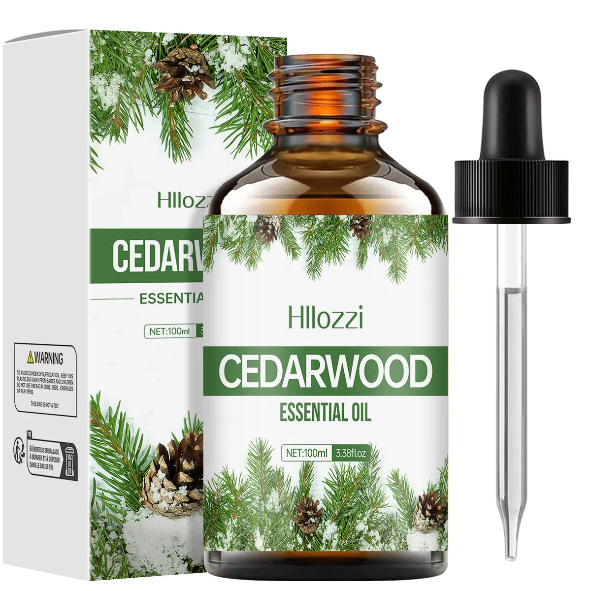 cedarwood essential oil plant essential oil aromatherapy oil pure essential oil aromatherapy humidifier soap Zpaxo 100ML CEDARWOOD Other Cedarwood