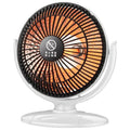 Space Heater Portable 200W Appliances 6 Inches Dumping Shutdown Zpaxo CN White