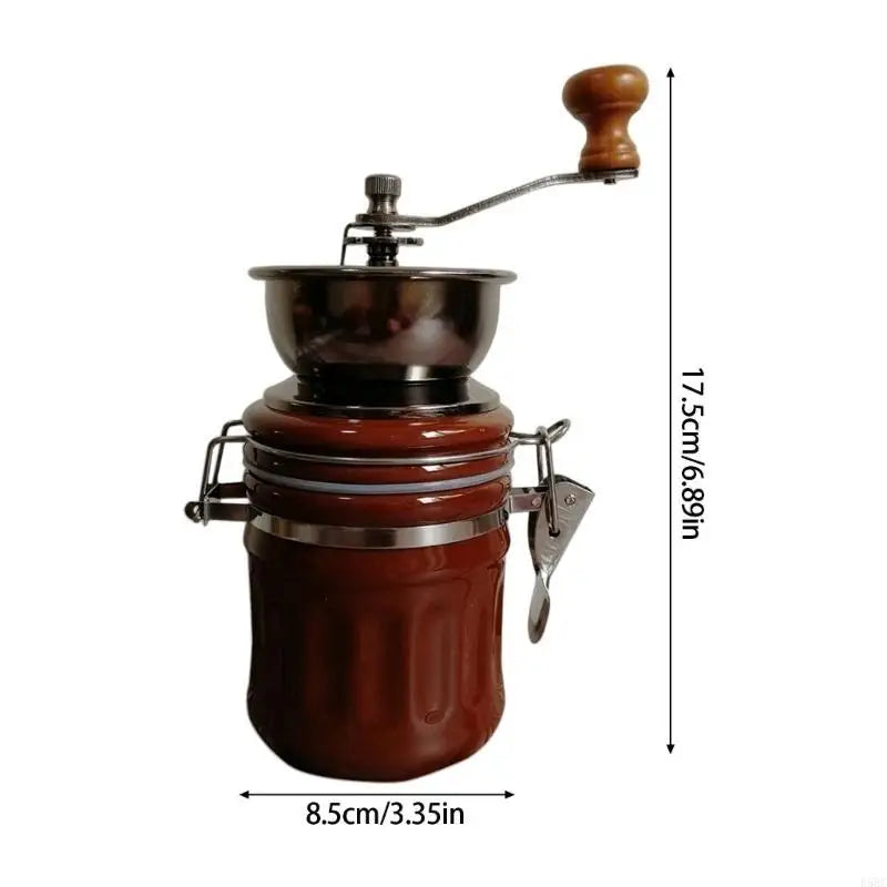 Convenient Coffee Bean Grinder Hand Cranks Travels Brewing