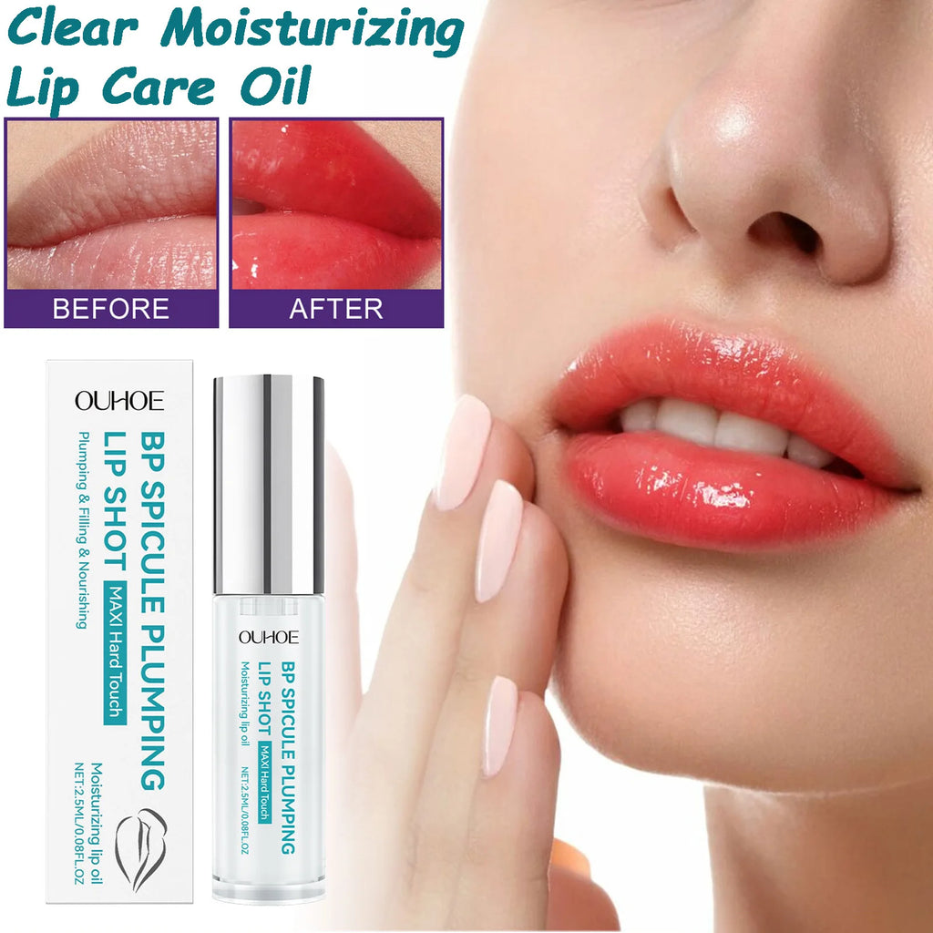 Ouhoe Moisturizing Lip Oil – Plumping & Hydrating Gloss Lip Care Oil Zpaxo