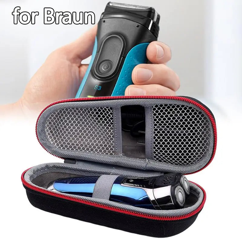 Shaver Storage Bag EVA Travel Carrying Case Forbraun Series 3 3040s