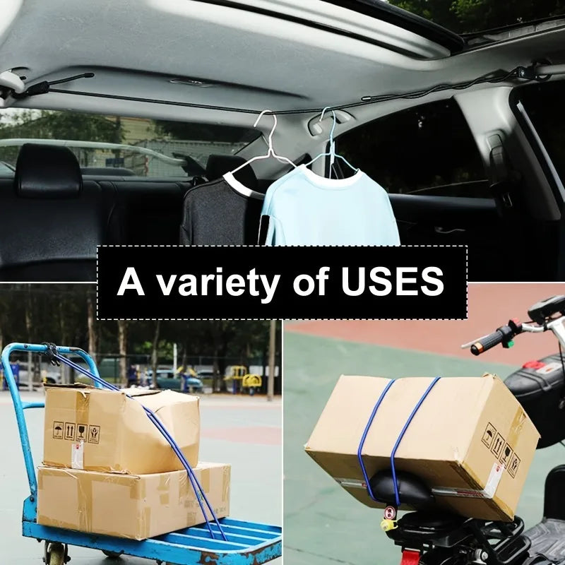 1 5 Meters 59 Inches Elastic Rope Adjustable Tension Band Car Parts Zpaxo