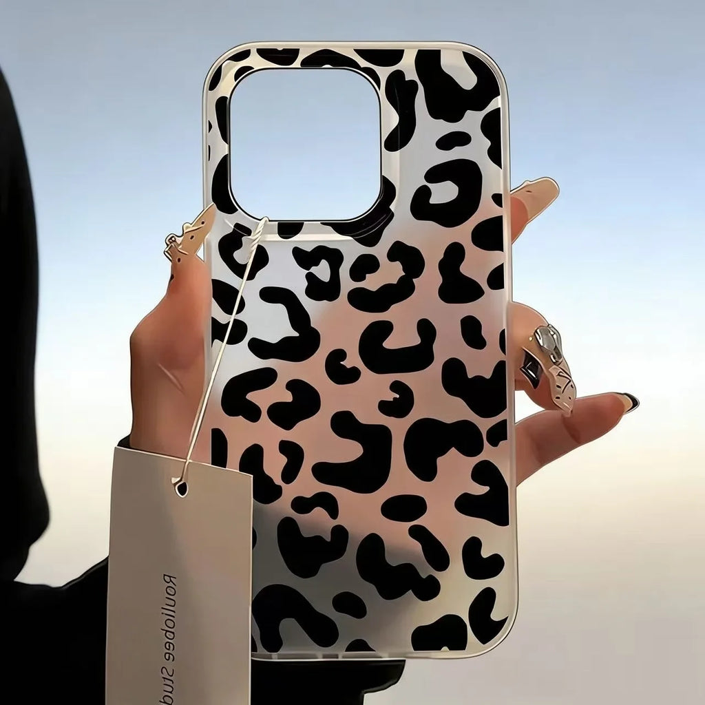 Leopard Print Phone Case Iphone 16 11 17 13 15 12 14 Max Mini