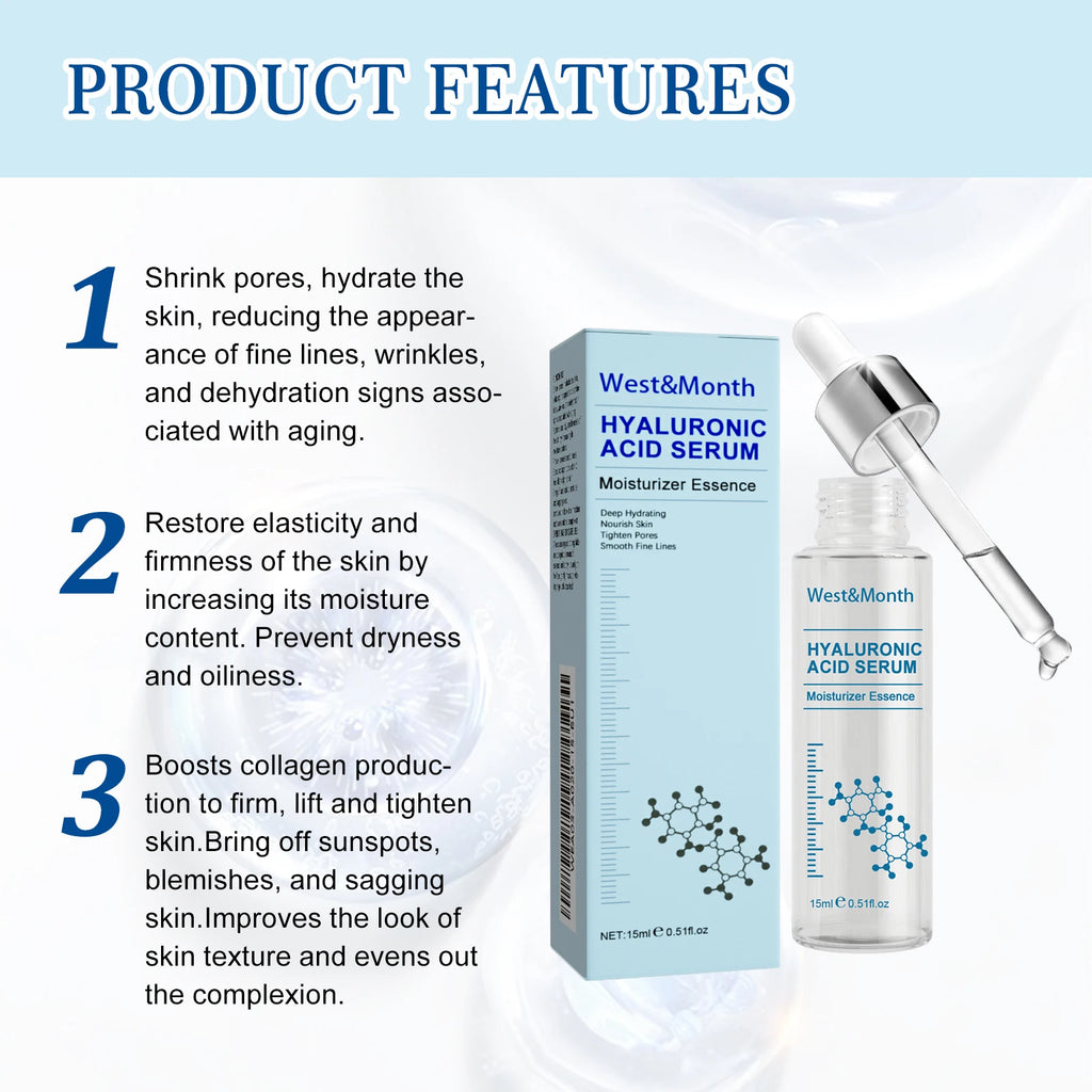 Hyaluronic Acid Facial Serum – Anti-Aging & Deep Moisturizing Facial Serum Zpaxo