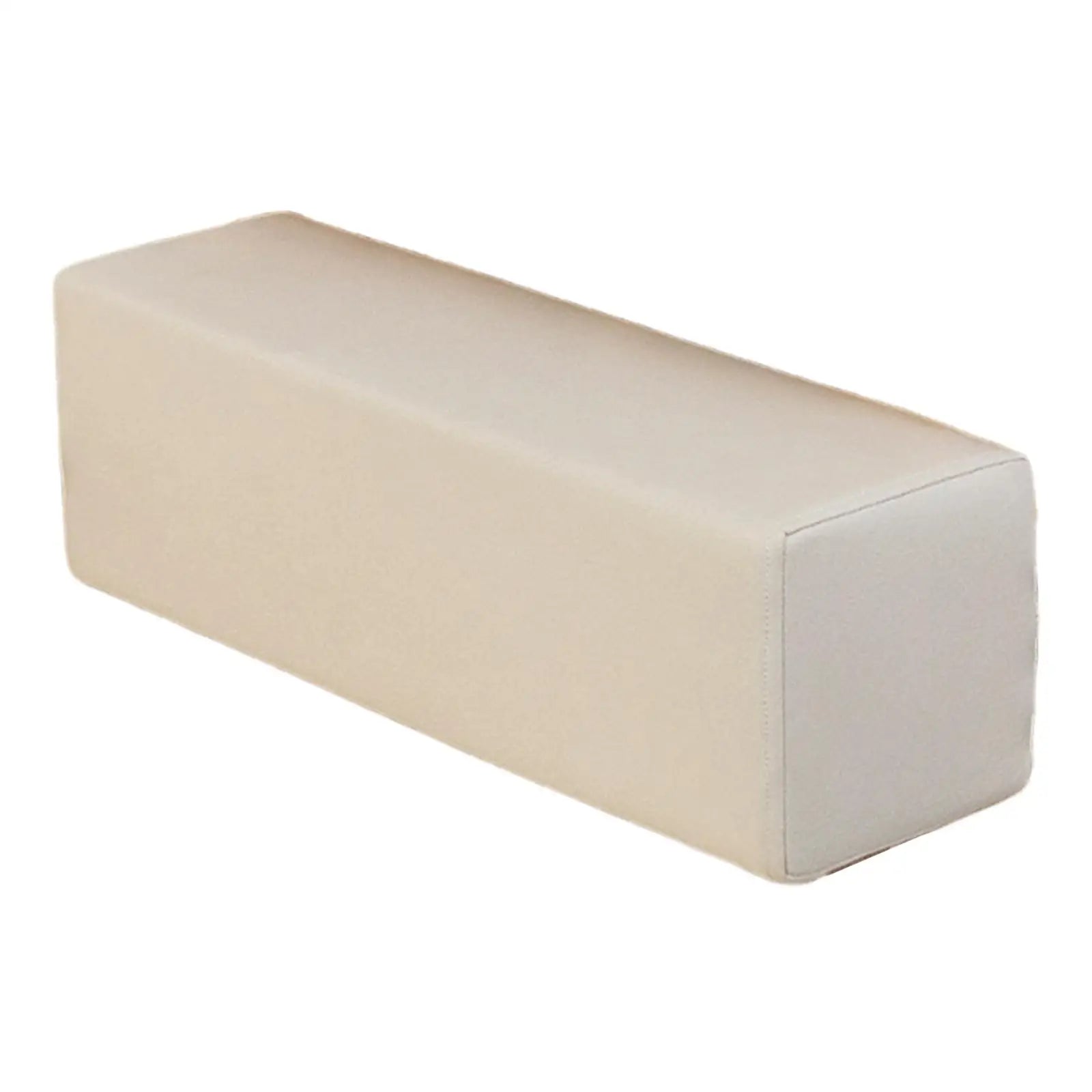 Sofa Arm Rest Pillow Bed Gap Filler Support Pillow Rectangular Cushion Zpaxo Beige