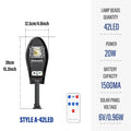 Solar LED Floodlight – Motion Sensor, Remote & IP65 Waterproof