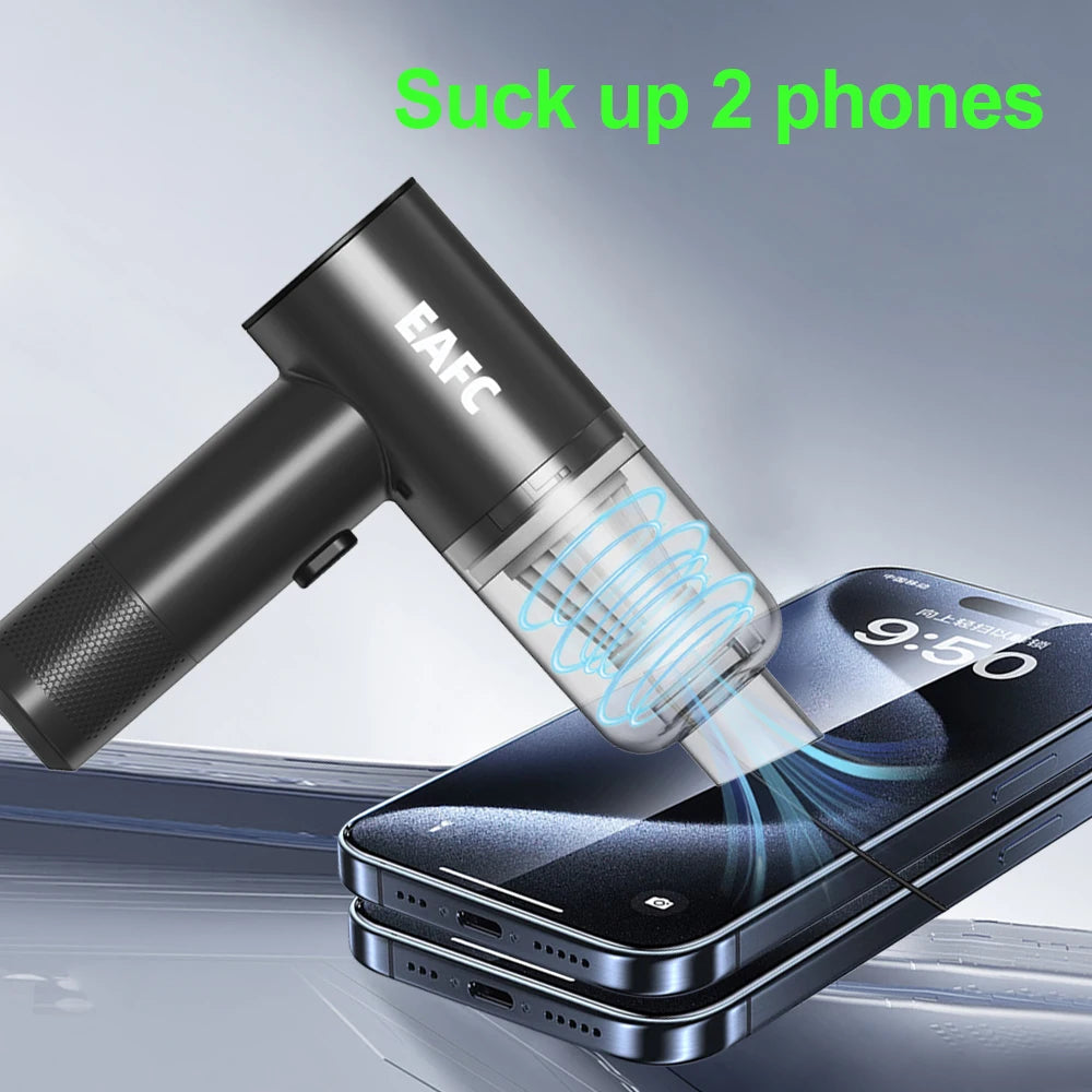 Mini Vacuum Cleaner For Home Pet Car 6000Pa 120W Wireless Handheld High Power Car Vacuum Cleaner Portable Zpaxo