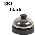 1pcs Push-to-Talk Metal Chime with Clapper – Handheld Bell for Pet Training, Classroom, Parties & Microphones Zpaxo 1pcs black