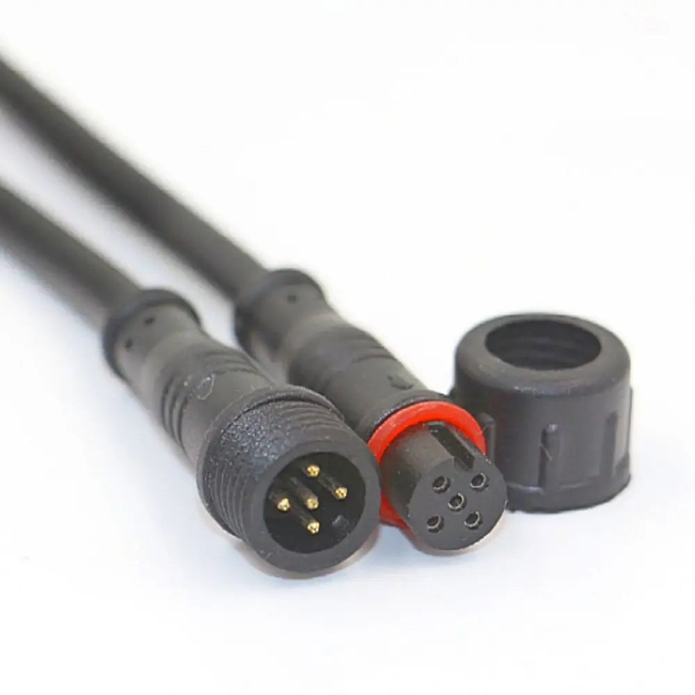 Led Waterproof Cable Connector Strips Light Wire Plug Docking Line Zpaxo 5 PIN