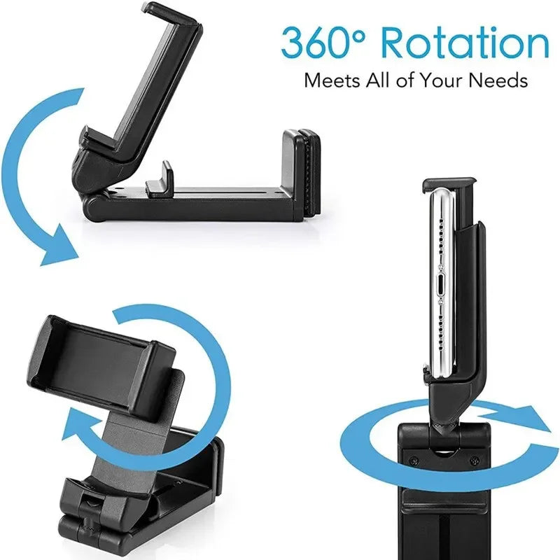 Airplane Phone Holder Stand Cell Mobile Portable Travel Mount Desk Zpaxo
