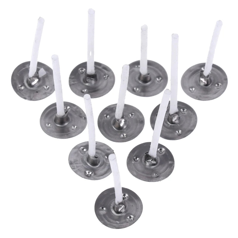 100-Pack Cotton Candle Wicks – Multi-Size DIY Candle Making Kit Candle Making Supplies Zpaxo