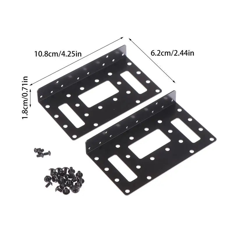 ▶1Set 11UB Storage Mounting Bracket 2.5inch 3.5inch Adapter Tray Adapter HDD Hard Disk Drive For 2.5/3.5-inch SSD Bracket Zpaxo 1set