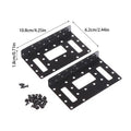 ▶1Set 11UB Storage Mounting Bracket 2.5inch 3.5inch Adapter Tray Adapter HDD Hard Disk Drive For 2.5/3.5-inch SSD Bracket Zpaxo 1set