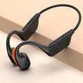 Bone Conduction Earphones 32G IPX8 Waterproof Bluetooth Wireless Earphones for Swimming Running Cycling Hanging Earphones 2026 Zpaxo Black