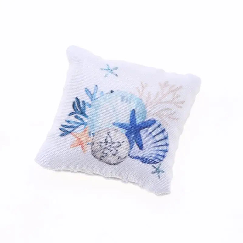 3-pack Sea Beach Pillow Miniatures Dollhouse Perfect Summer Ornaments Zpaxo