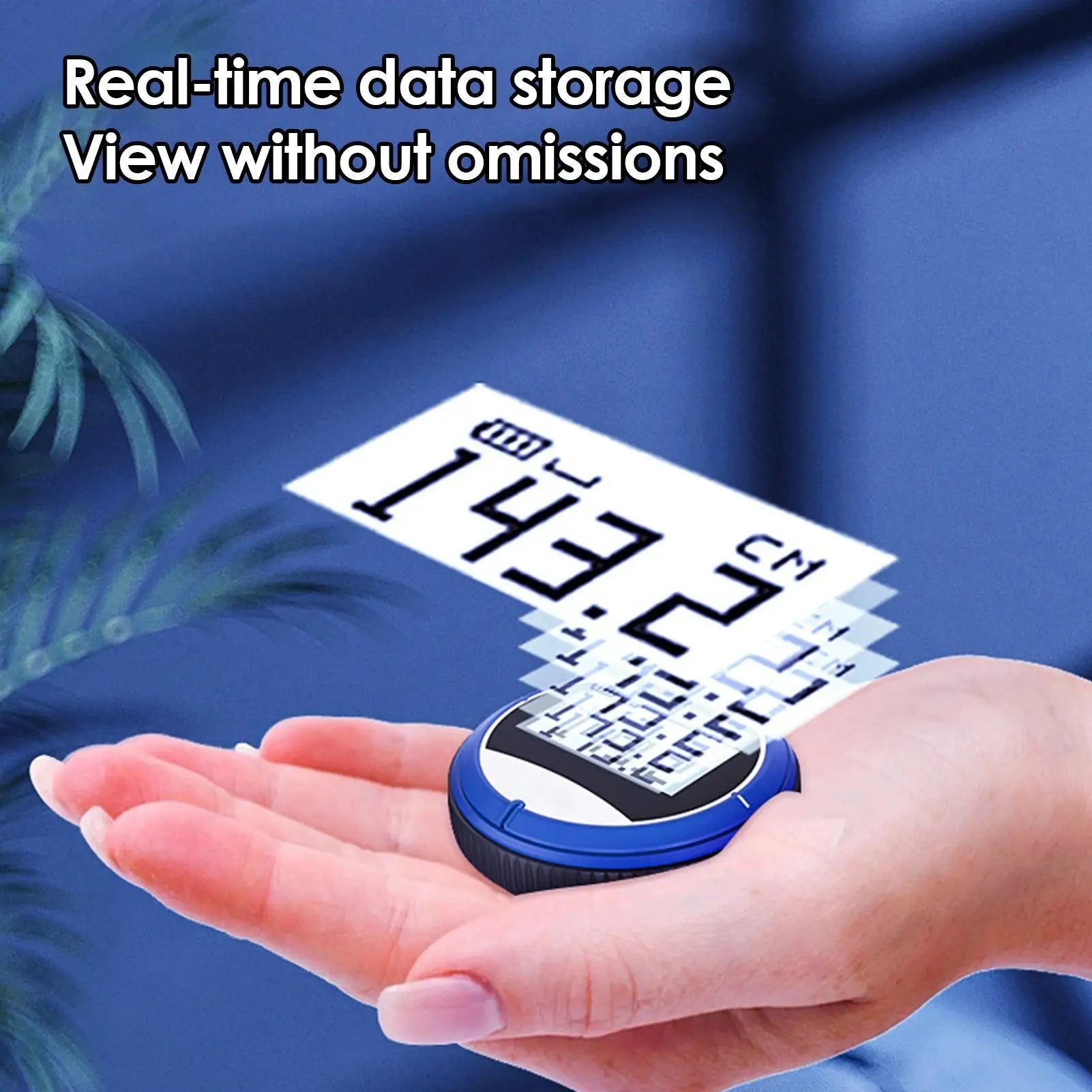 Electric Tape Measure Ergonomic Grip LCD Display Tool Smart Long Distance Rolling Measuring Tool for Construction Plumbing Zpaxo