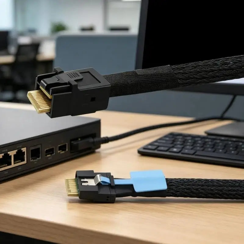 652F SFF-8654 SFF-8643 Storage Cable Internal Expansion Use Zpaxo