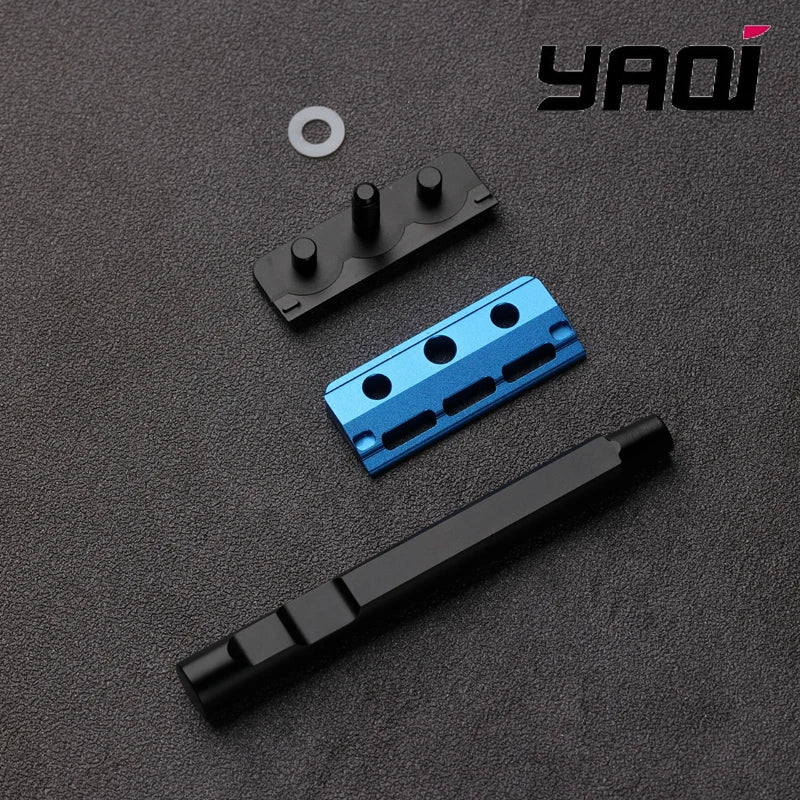2026 Tachi Aluminum Version YAQI Light Weight Single Edge Safety Razor Black And Blue Colors for Smooth Shaving Experience Zpaxo