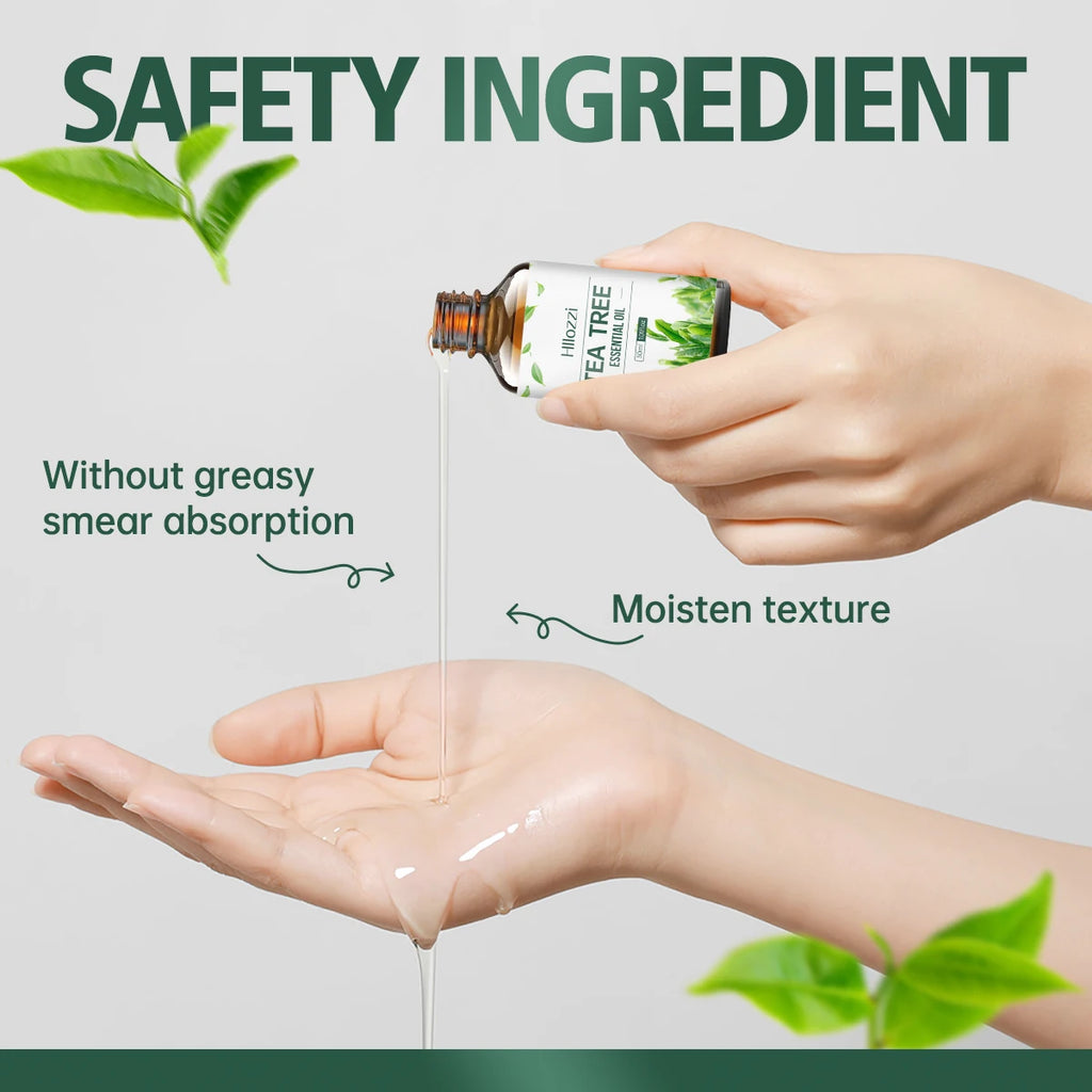100ml/60ml/30ml tea tree essential oil for body care, hair care, facial care, hydration, aromatherapy, humidifier Aromatherapy Zpaxo