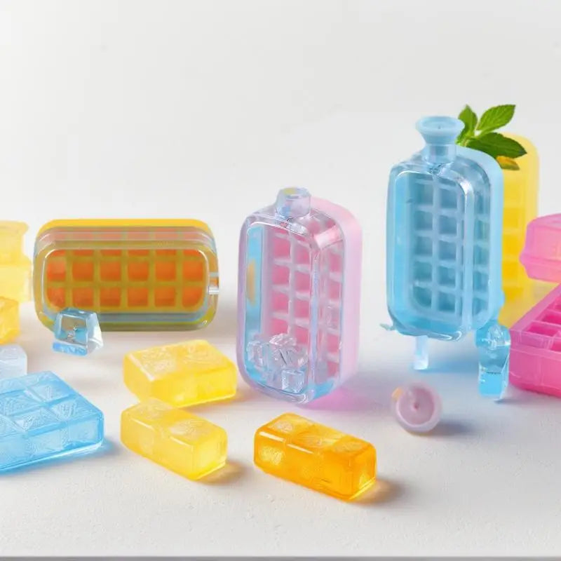 Doll Accessories Miniature Ice Cube Bottle Ornaments Dollhouse Zpaxo