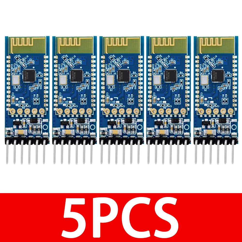 JDY-30/JDY-31 Equivalent SPP-C Bluetooth Serial Module: Wireless Pass-Through Communication (Replaces HC-05/HC-06) Zpaxo 5PCS