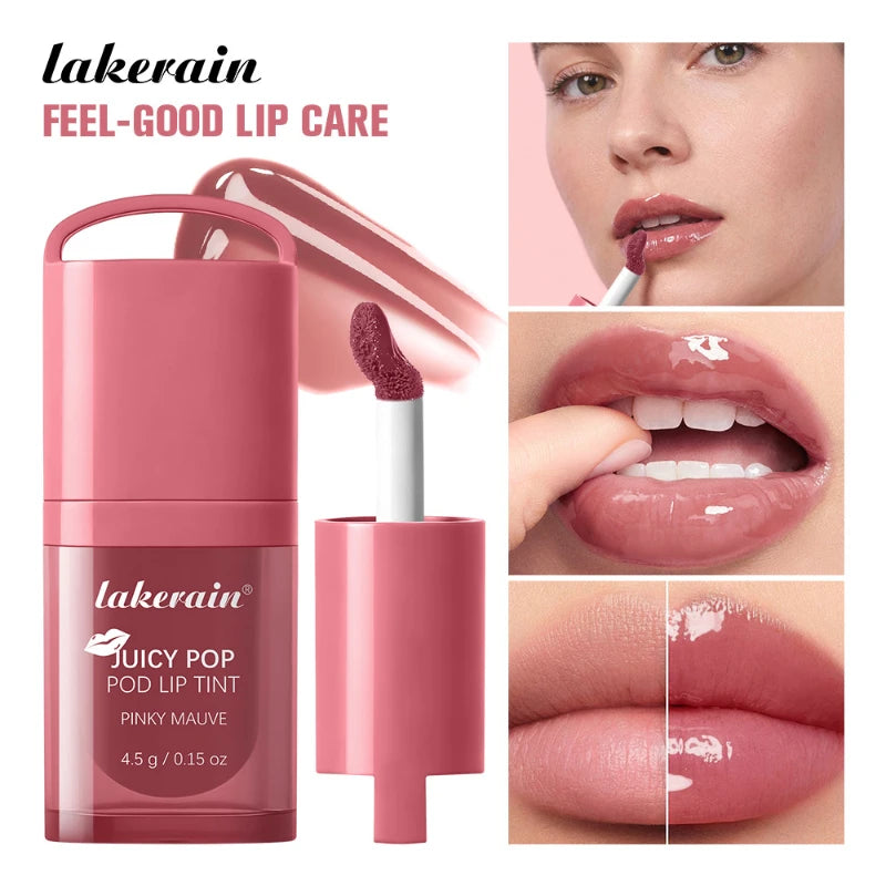Glossy Mirror Lip Oil – Hydrating Plumping Tinted Lip Glaze Tinted Lip Oil Zpaxo