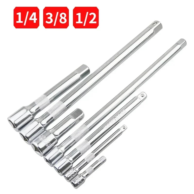 1 4 3 8 2 Socket Ratchet Wrench Extension Rod Extender Manual