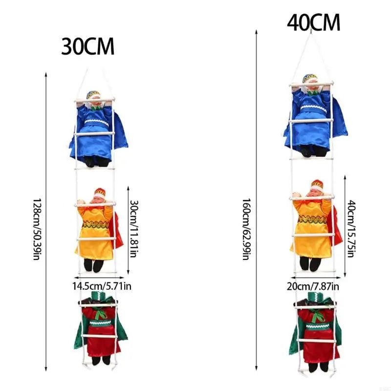 Christmas Tree Decoration Kings Ladder Hanging Festival Ornament Door
