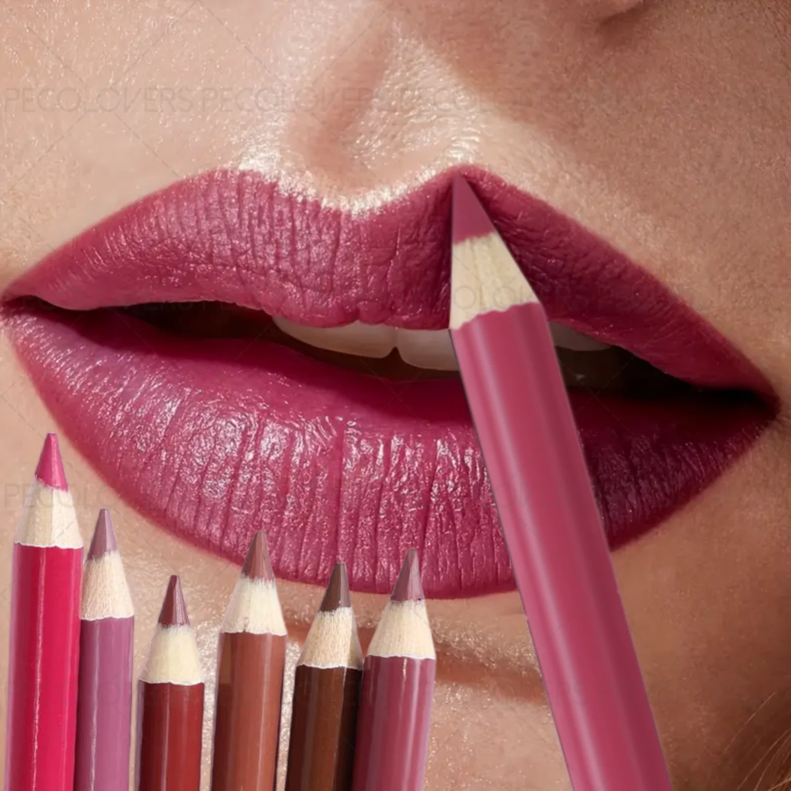 1PC Matte Nude Lip Liner - High Pigmentation, Waterproof and Smudge-proof, Smooth and Easy To Apply, To Create Lip Contour Zpaxo
