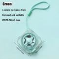 Portable Soft Tape Measure 2M 6FT Cute Retractable Lock Clear CM Inch