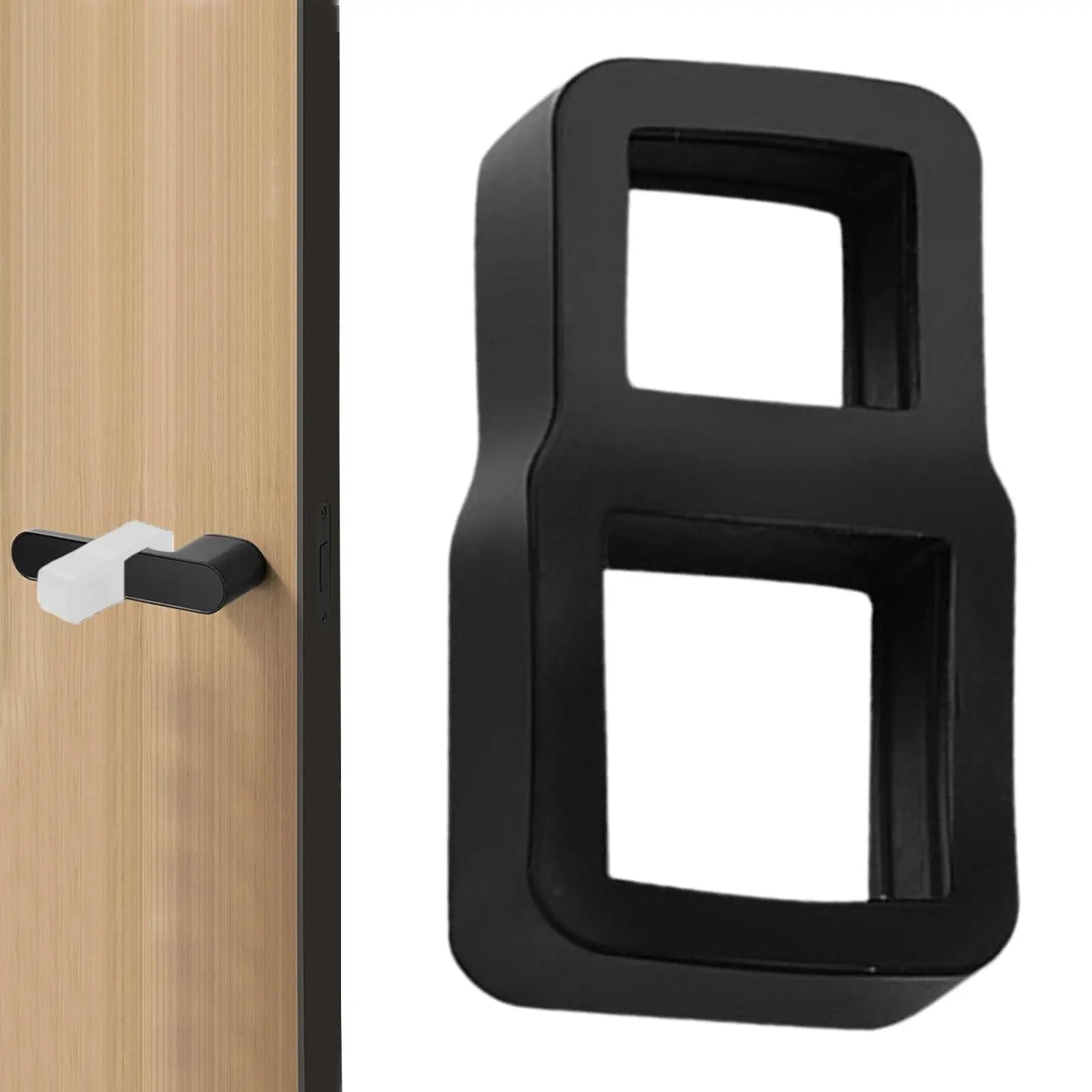 Silicone Door Stopper Protective Handle Outdoor Portable Noise