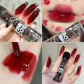 Dark Red Brown Mirror Lip Glaze Water Light Moisturizing Non-fading Zpaxo 04