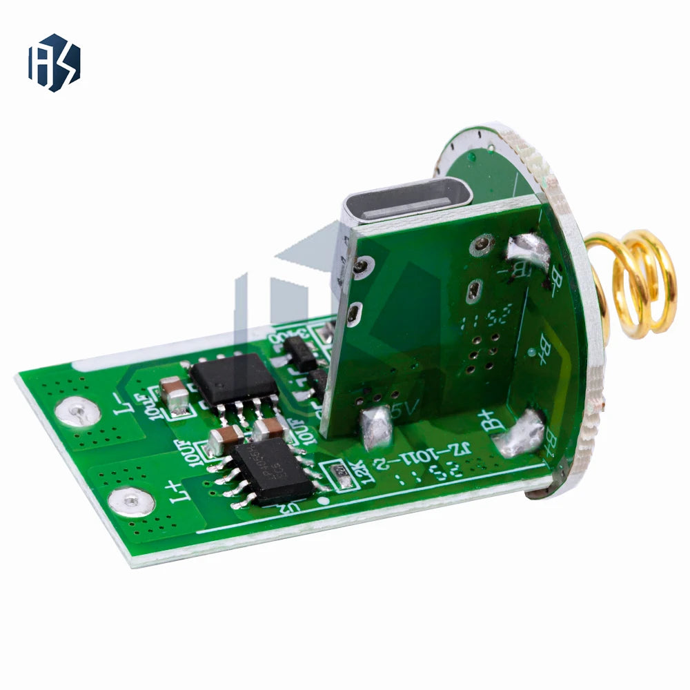 DIY Adjustable Brightness Flashlight Control Board Charging Zpaxo