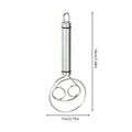 Stainless Steel Dough Whisk – Bread & Pastry Blender Tool Dough Whisk Zpaxo 1PC