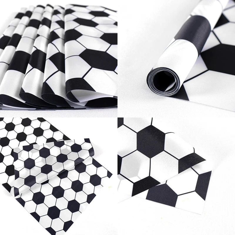 Soccer Football Party Table Flag Centerpiece Birthday Decorations Zpaxo