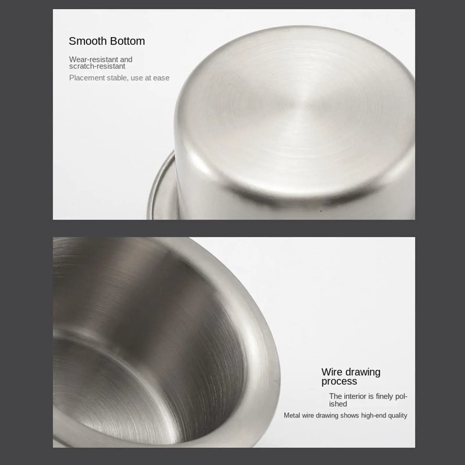 Stainless Steel Cup Holder Insert Drop Boat RV Yacht Drink Coaster