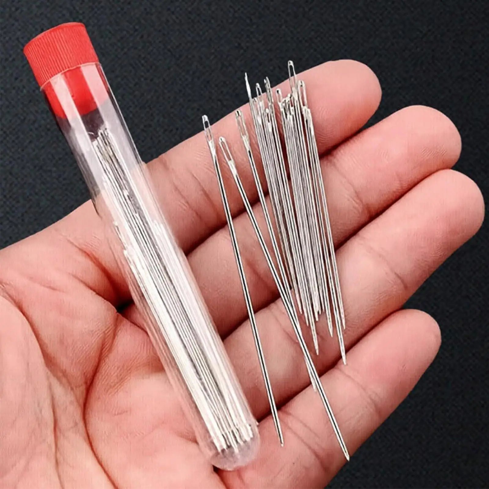 Sewing Needles Big Eyed Needle Thread Tools Piercer Household DIY