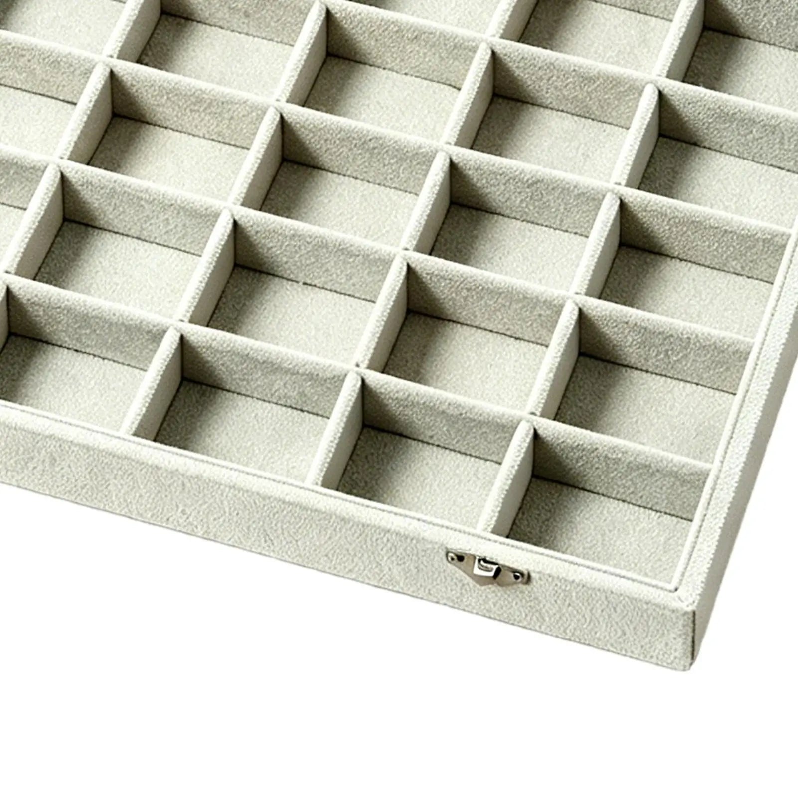 Earring Organizer 30-Grid Ring Storage Drop Earrings Tray Women Girls