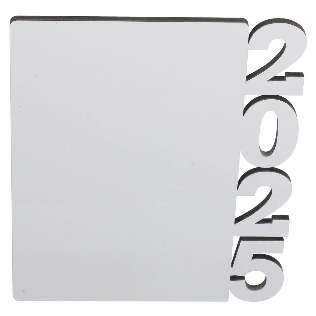 Sublimation Blank Desktop Photo Frame 2025 Graduation DIY Paintable