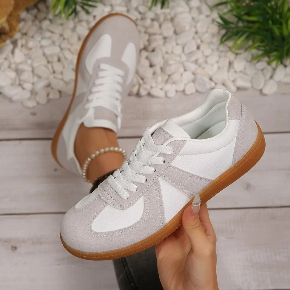 Unisex German Army Trainers Shoes Versatile White Casual 2026 Spring